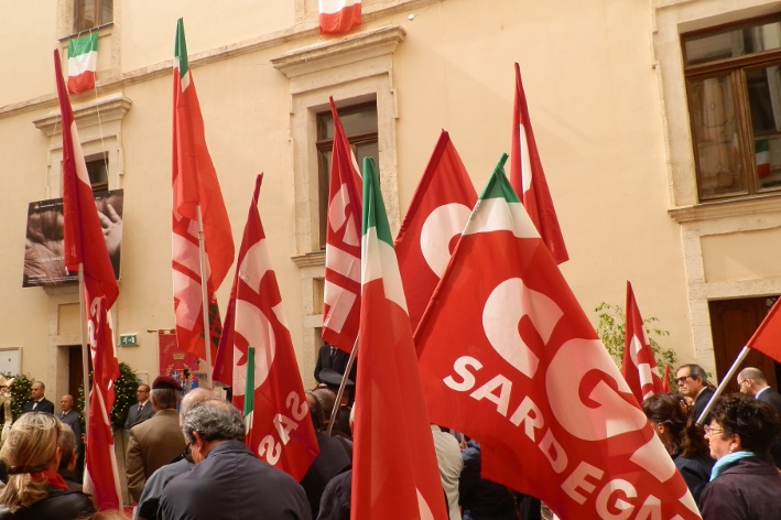 Bandiere Cgil